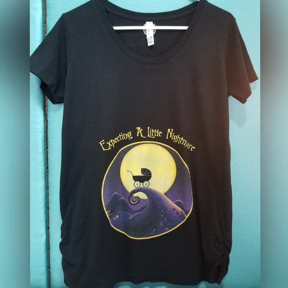 Live and Tell Tops - Nightmare Before Christmas Maternity Shirt